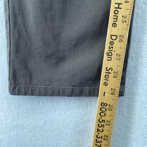 EILEEN FISHER Pants S Organic Cotton Twill Stretch Slim Straight 5 Pocket Gray - Picture 10 of 12